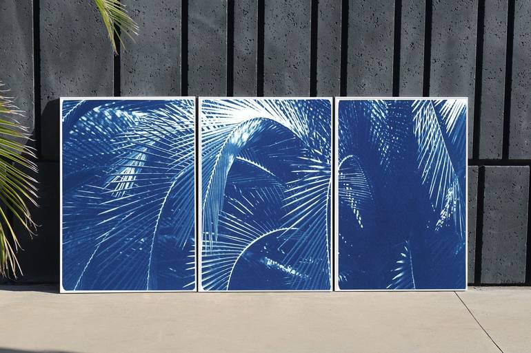 Original Modern Botanic Printmaking by Kind Of Cyan