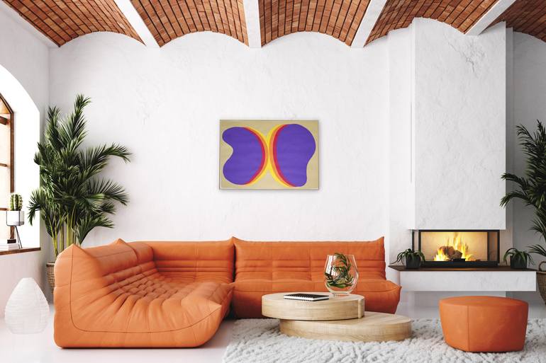 Original Abstract Patterns Painting by Kind Of Cyan