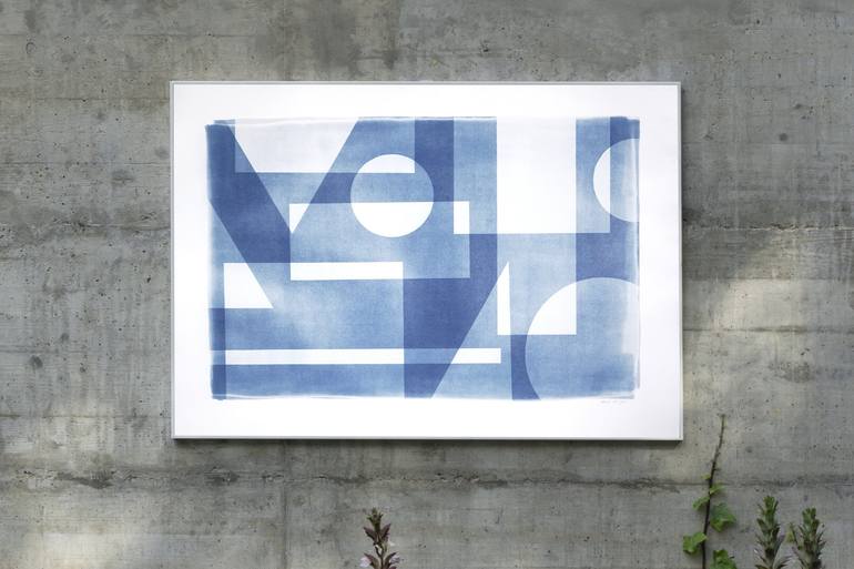 Original Geometric Printmaking by Kind of Cyan