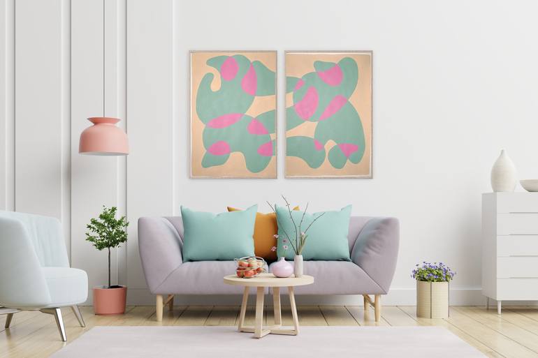 Original Patterns Painting by Kind of Cyan