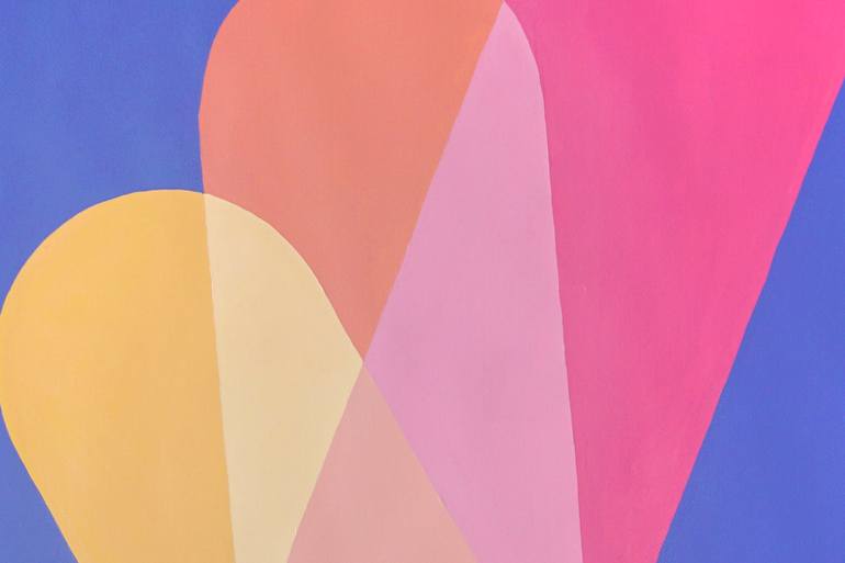 Original Abstract Patterns Painting by Kind Of Cyan