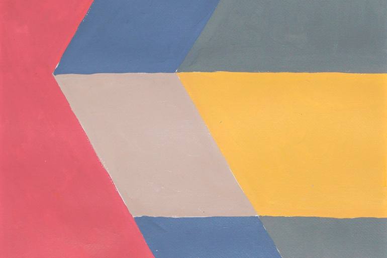 Original Surrealism Architecture Painting by Kind Of Cyan