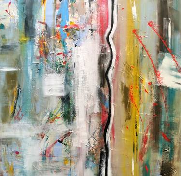 Original Abstract Paintings by Patricia Slosiar