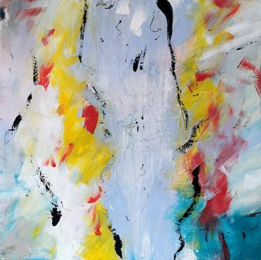 Original Abstract Expressionism Abstract Paintings by Patricia Slosiar