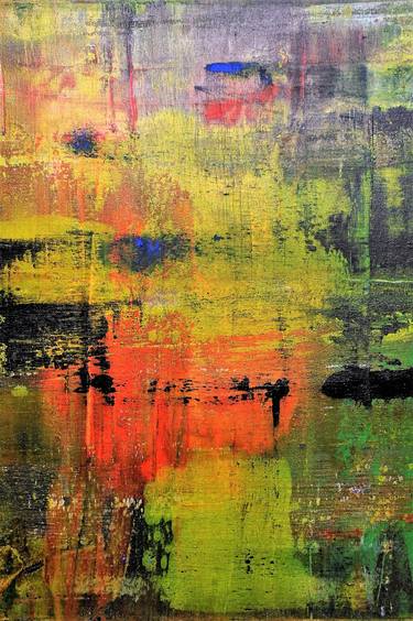 Original Modern Abstract Paintings by RAMTID ART