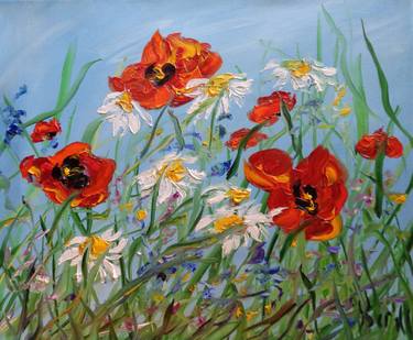 Original Impressionism Floral Paintings by Kirill Sukhanov
