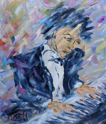 Original Impressionism Music Paintings by Kirill Sukhanov