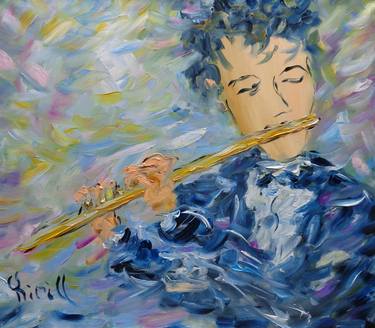 Original Impressionism Music Paintings by Kirill Sukhanov