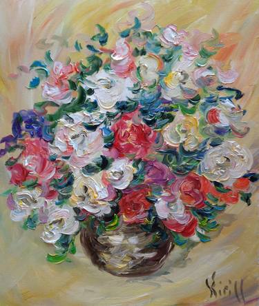 Original Fine Art Floral Paintings by Kirill Sukhanov