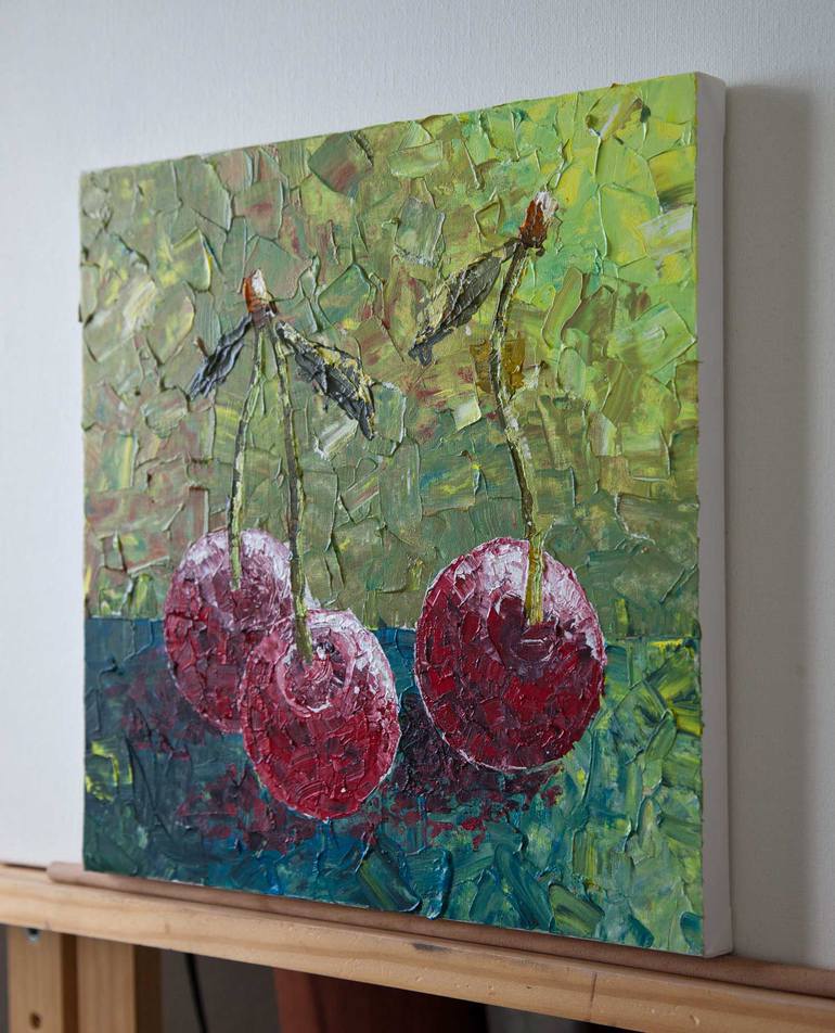 Original Expressionism Still Life Painting by Taifur Shamgunov
