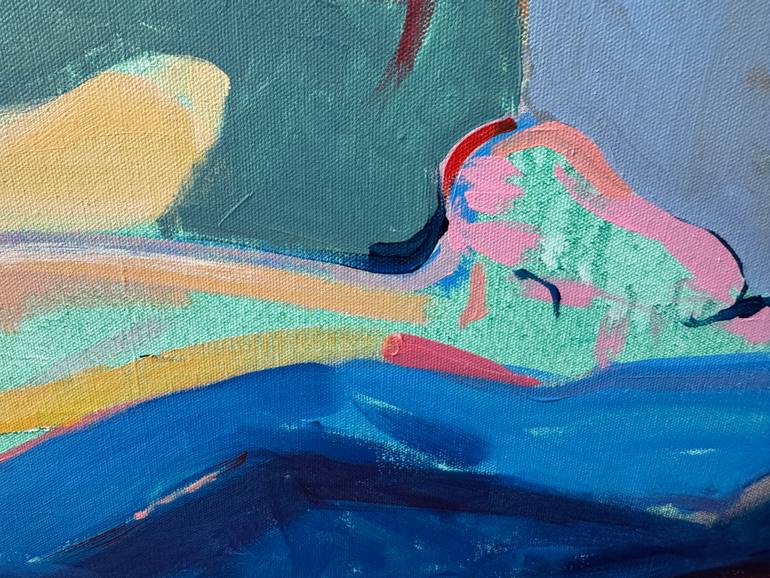 Original Expressionism Nude Painting by Hanna Bell
