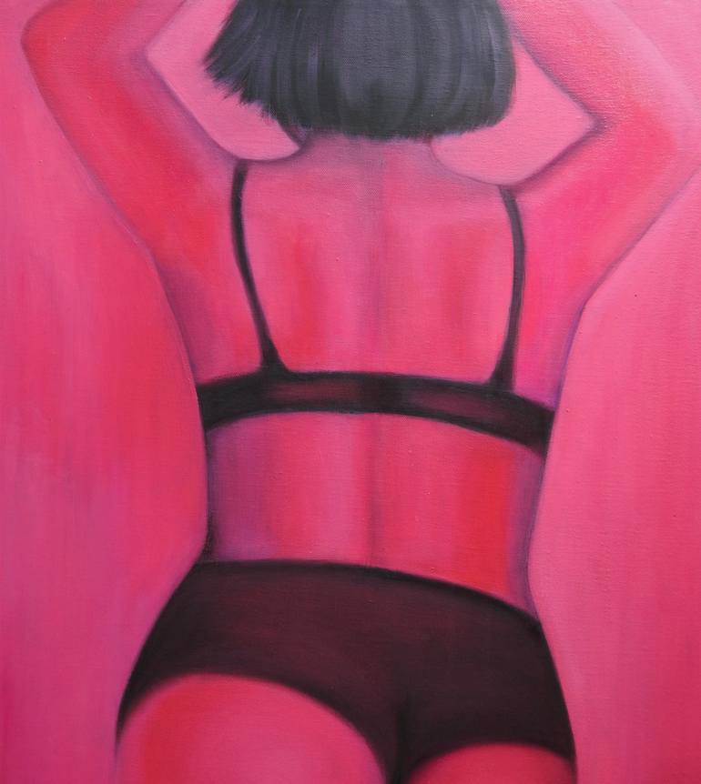 Original Figurative Body Painting by Olga Tretyak