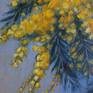 Still life with mimosa.

Its fragrance has a direct path to my happy memories.