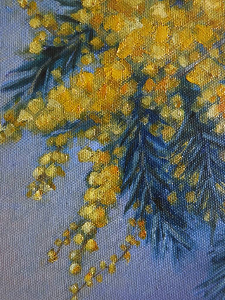 Original Expressionism Floral Painting by Olga Tretyak