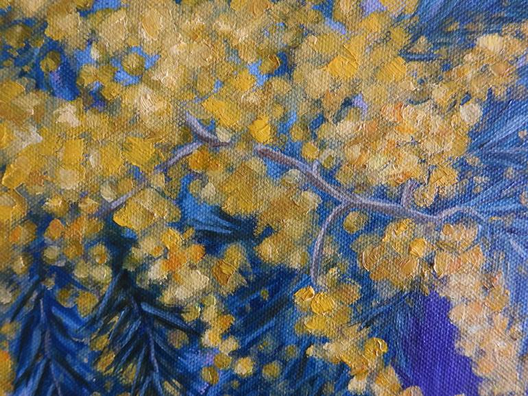 Original Expressionism Floral Painting by Olga Tretyak