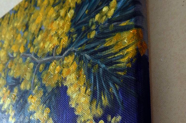 Original Expressionism Floral Painting by Olga Tretyak