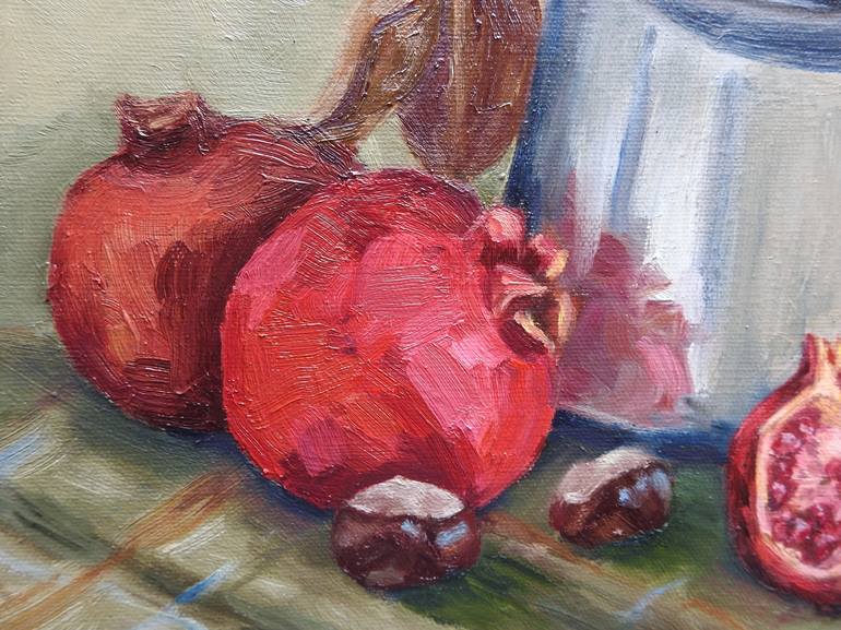 Original Figurative Still Life Painting by Olga Tretyak