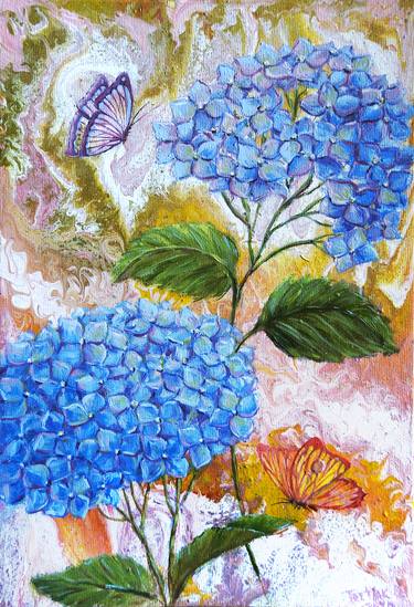 Original Floral Paintings by Olga Tretyak