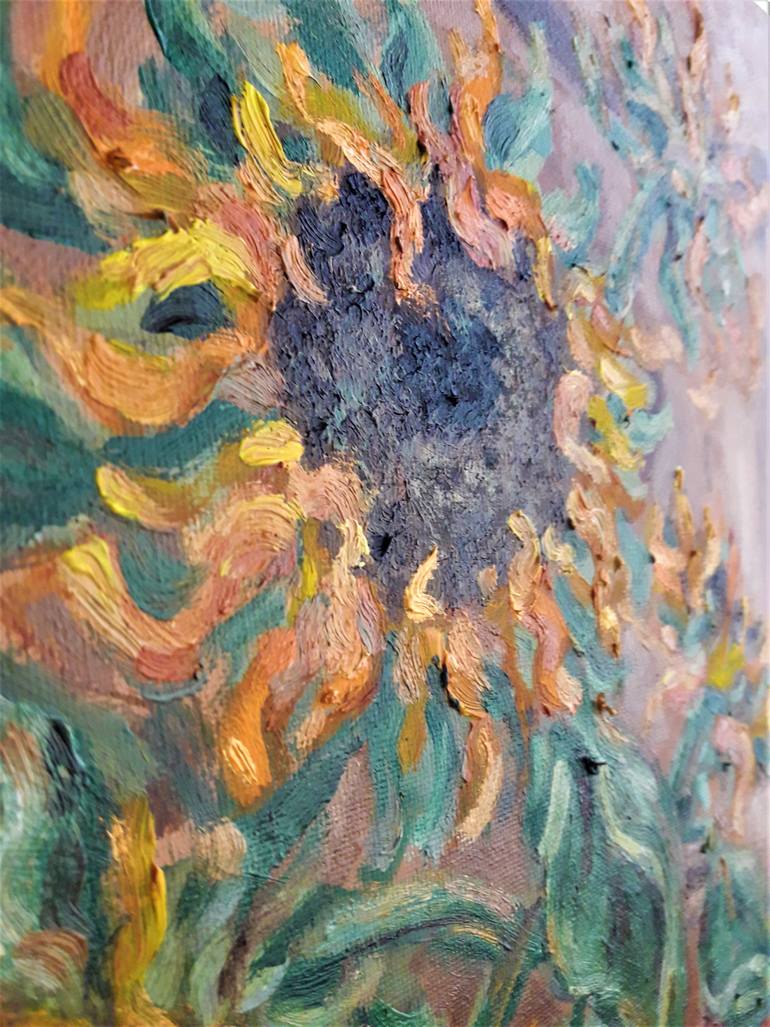 Original Impressionism Botanic Painting by Olga Tretyak