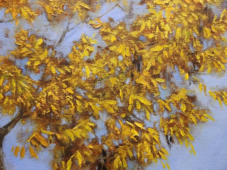 Original Impressionism Nature Painting by Olga Tretyak