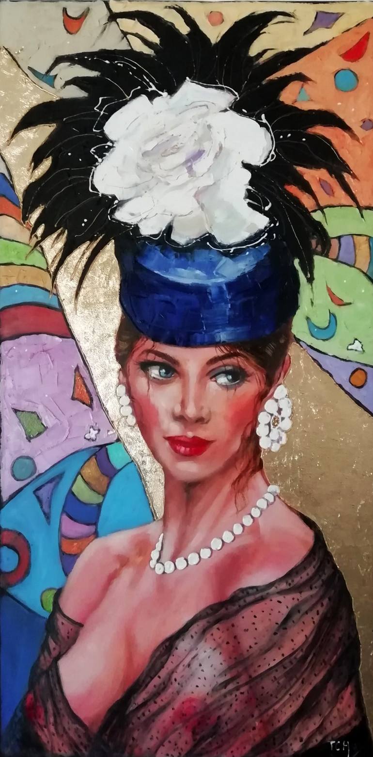 Ellen Painting by Lidia Tchoumakova | Saatchi Art