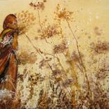 Field with flowers by Oleksandr Neliubin