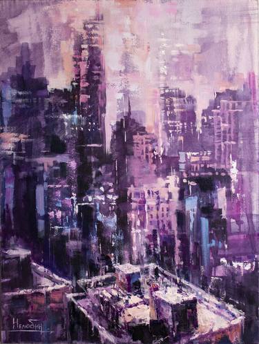 Original Fine Art Cities Paintings by Oleksandr Neliubin