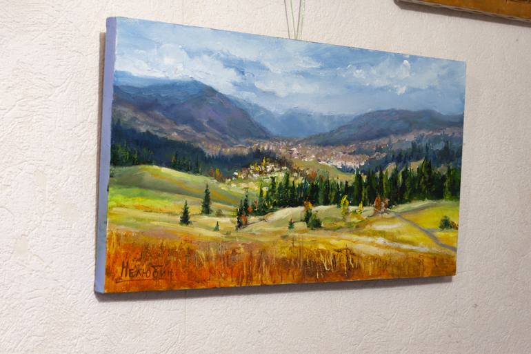 Original Fine Art Landscape Painting by Oleksandr Neliubin