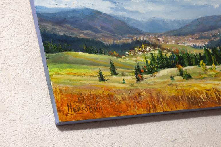 Original Fine Art Landscape Painting by Oleksandr Neliubin