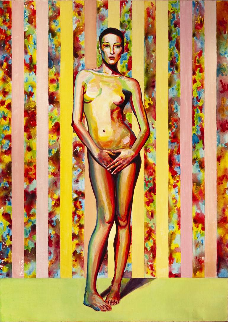 Nude strip Painting by Oleksandr