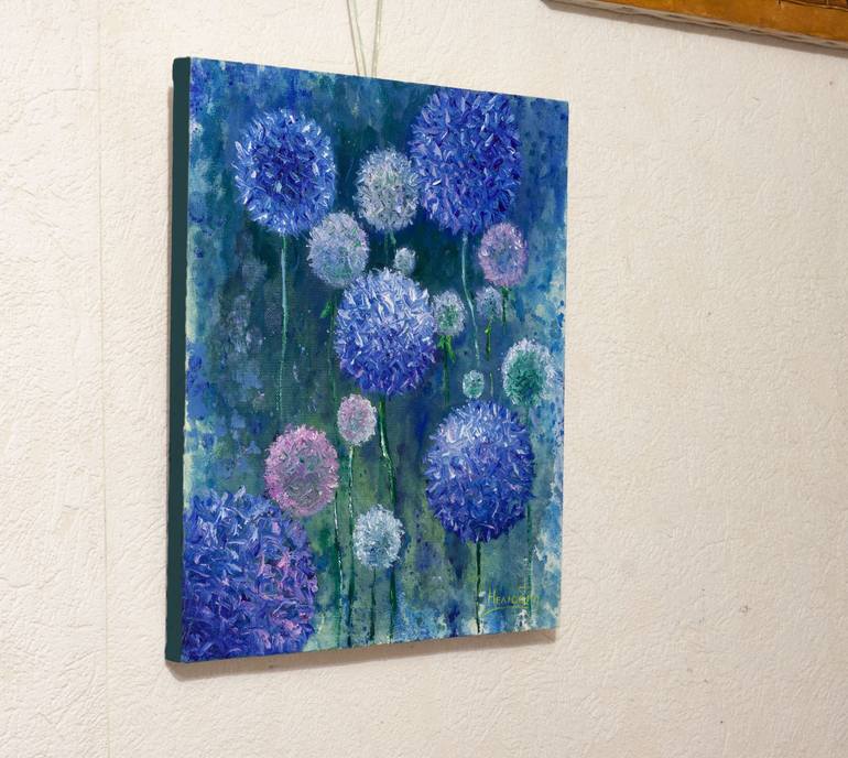 Original Impressionism Floral Painting by Oleksandr Neliubin