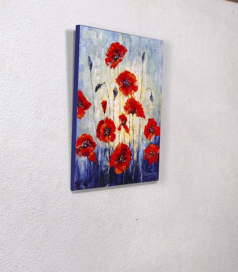 Original Impressionism Floral Painting by Oleksandr Neliubin