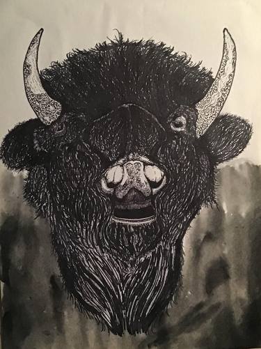 Original Illustration Animal Drawings by robert hilger