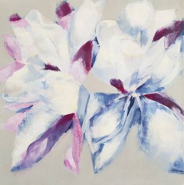Print of Abstract Floral Paintings by Daniela Fedele