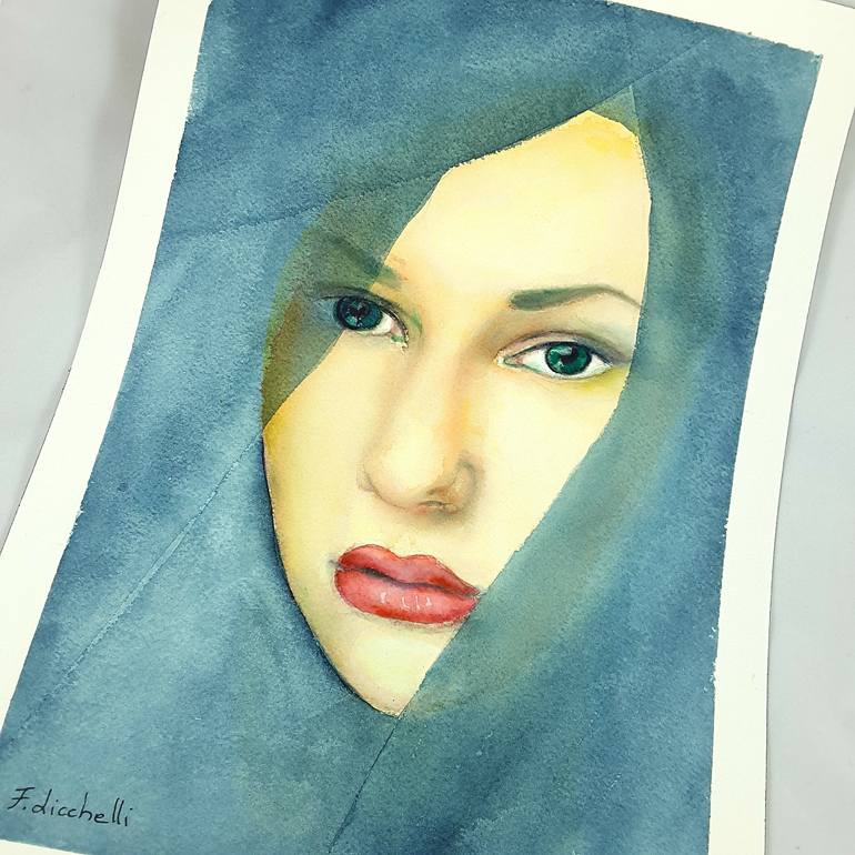 Original Figurative People Painting by Francesca Licchelli