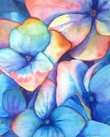 Original Floral Paintings by Francesca Licchelli