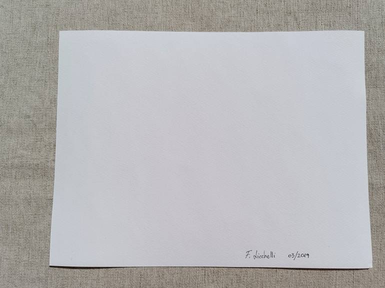 Original Art Deco Floral Painting by Francesca Licchelli