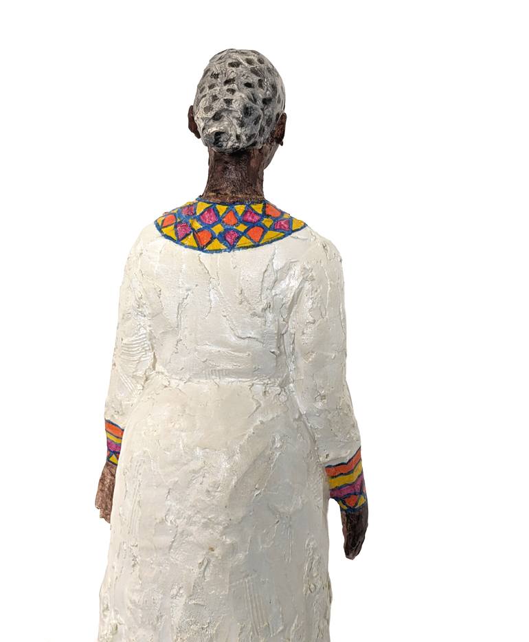 Original Documentary People Sculpture by Veronika Bernard