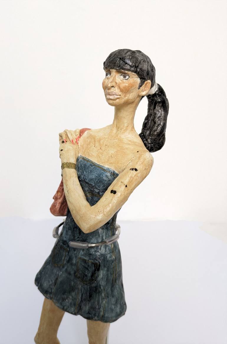 Original Figurative Women Sculpture by Veronika Bernard