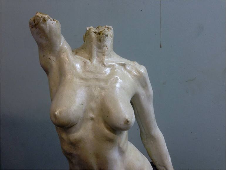 Original Realism Body Sculpture by Veronika Bernard