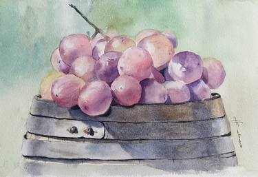 Grapes and Barrel thumb