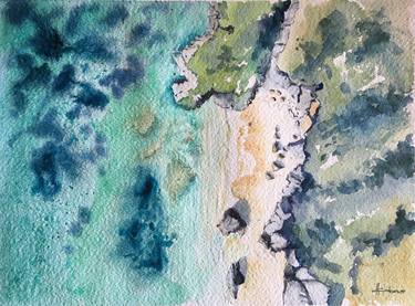 Aerial Seashore II thumb