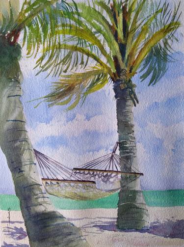 Original Beach Paintings by Horacio Cobas