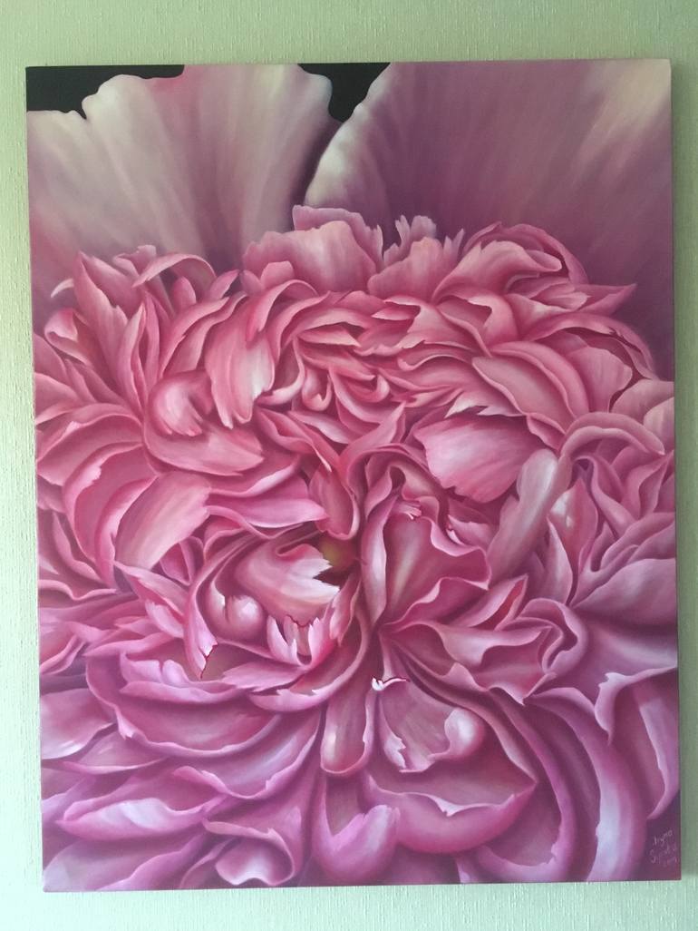 Original Realism Floral Painting by Iryna Syrota