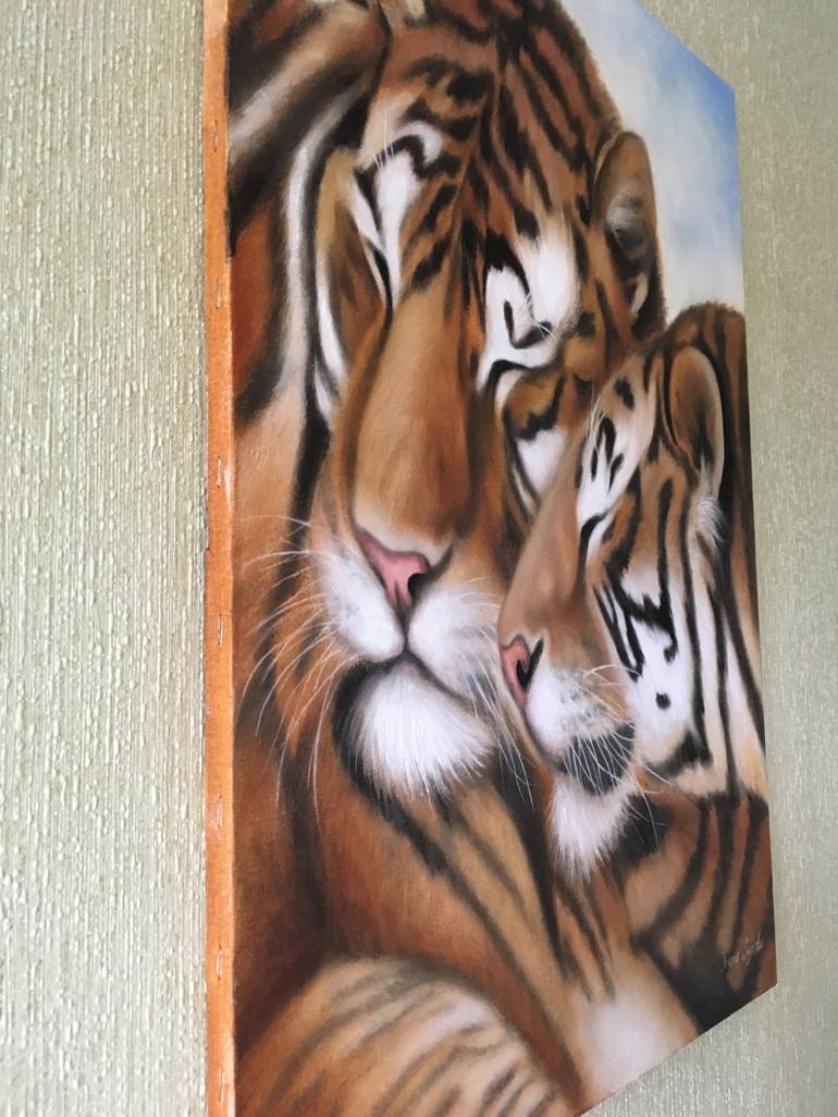 Original Photorealism Animal Painting by Iryna Syrota