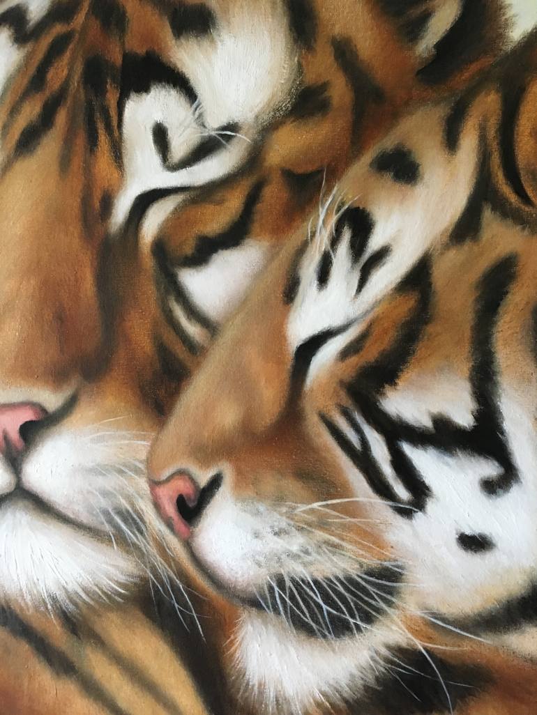 Original Photorealism Animal Painting by Iryna Syrota