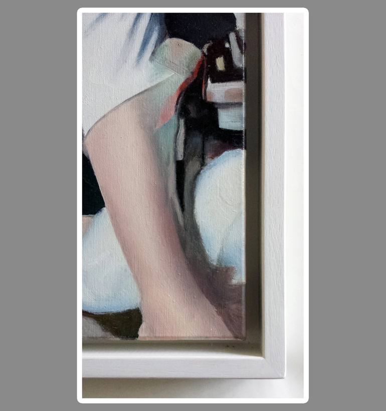 Original Surrealism People Painting by Davide Querin