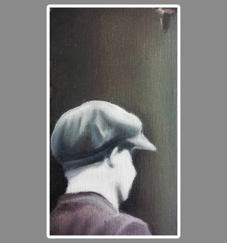 Original Figurative People Painting by Davide Querin