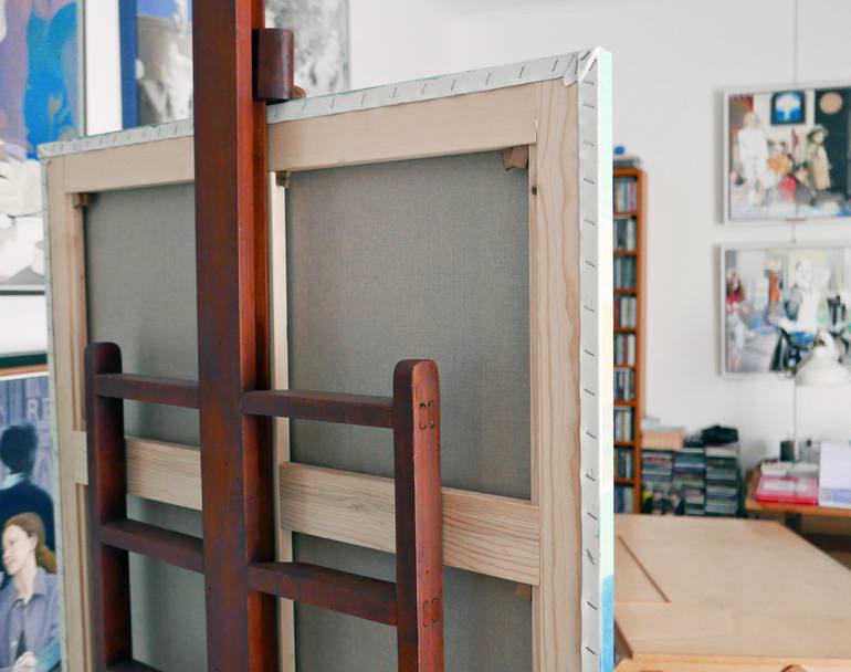 Original Figurative People Painting by Davide Querin