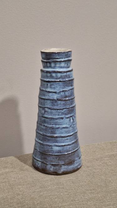 Ocean Blue #1 Contemporary ceramic with ancient feel thumb